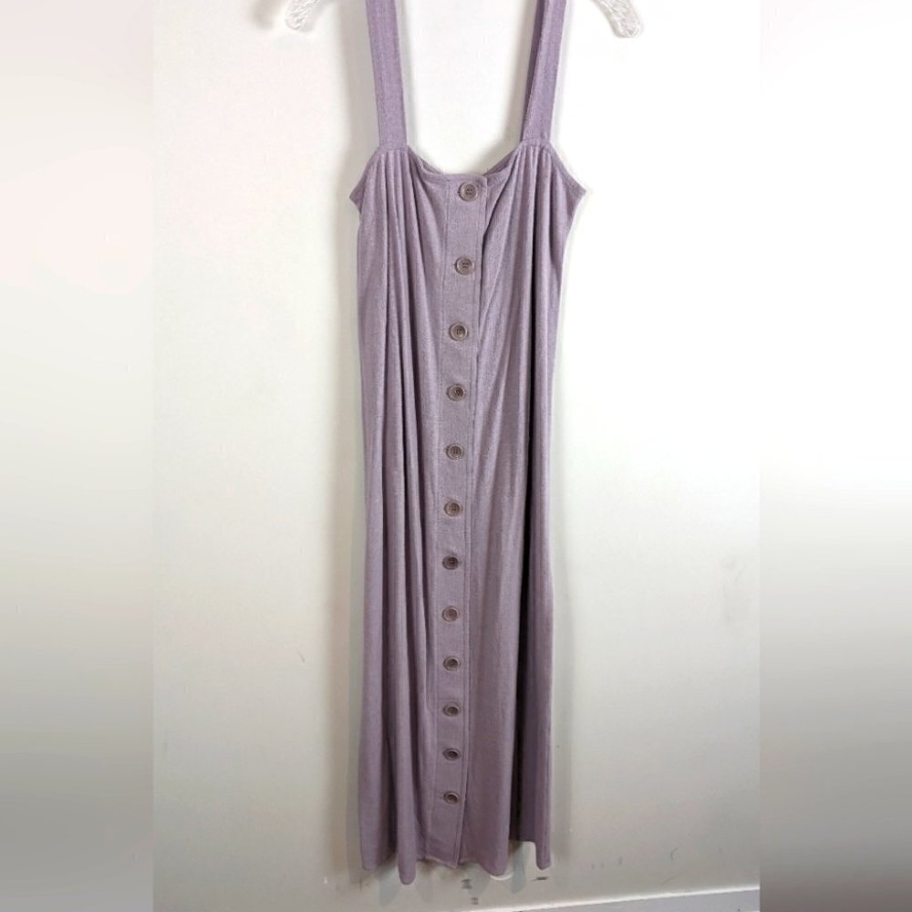 Rachel Pally nwt Linen Rome Dress pale lilac  XS - Picture 4 of 9